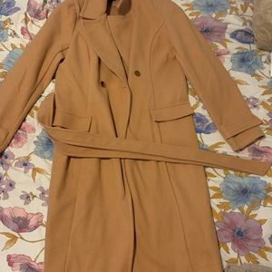 Tan suit jacket